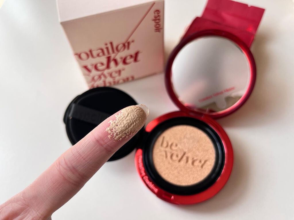 クチュールリップティントベルベット/espoir/リップティントを使ったクチコミ(3枚目)