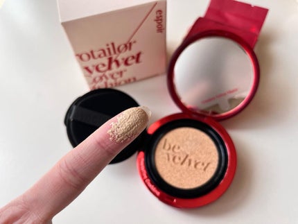 クチュールリップティントベルベット/espoir/リップティントを使ったクチコミ(3枚目)