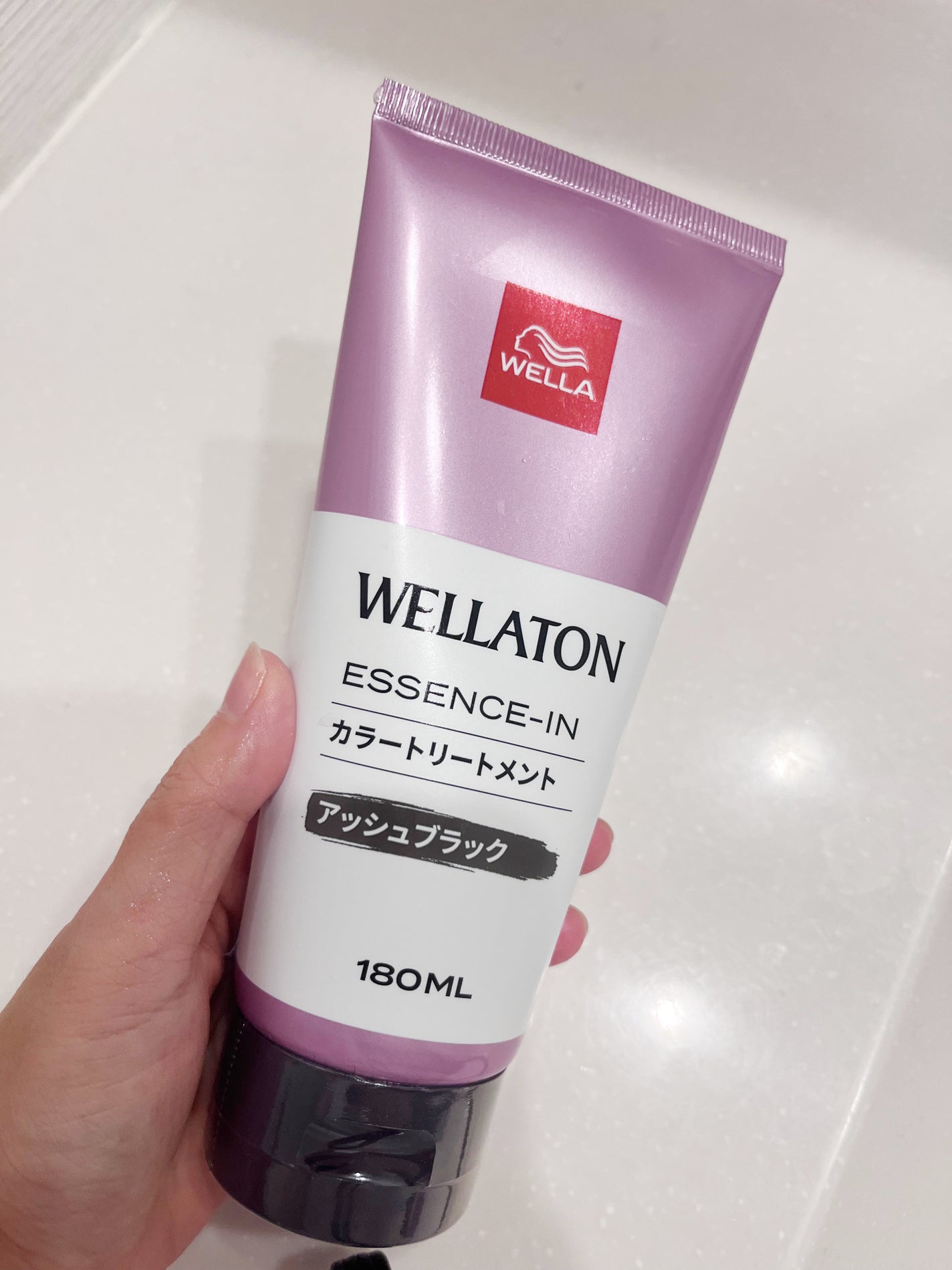 ウエラトーン エッセンスイン カラートリートメント/ウエラ/ヘアカラーを使ったクチコミ(1枚目)