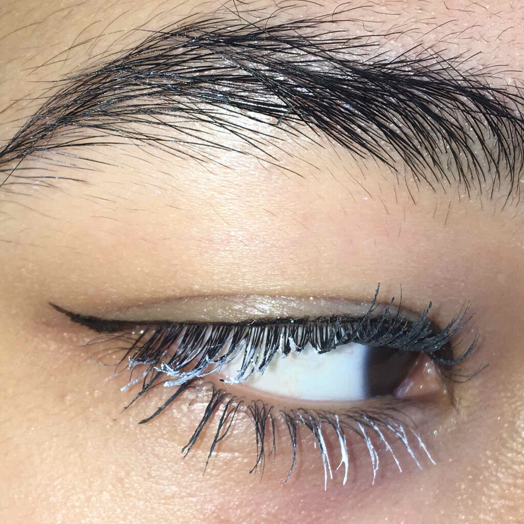 カラーマスカラ/crayontouch-me/マスカラ下地を使ったクチコミ（3枚目）