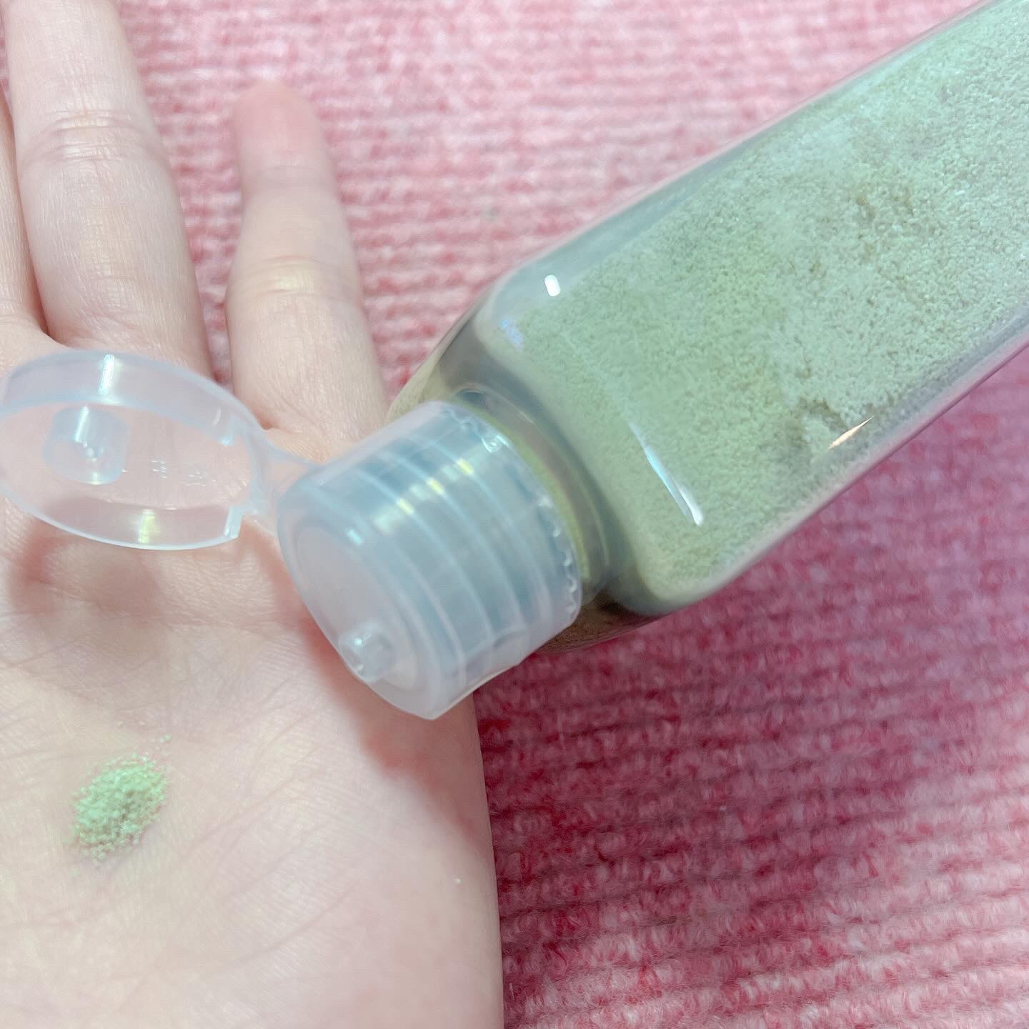 グリーン クレイ酵素クレンザー/SKIN SIGNAL/洗顔パウダーを使ったクチコミ（2枚目）