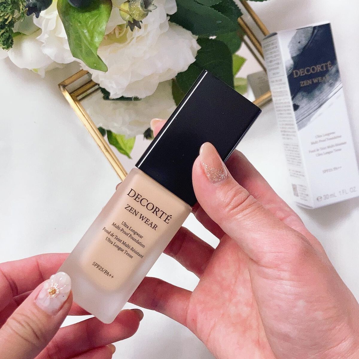 ゼン ウェア フルイド/DECORTÉ/リキッドファンデーションを使ったクチコミ（2枚目）