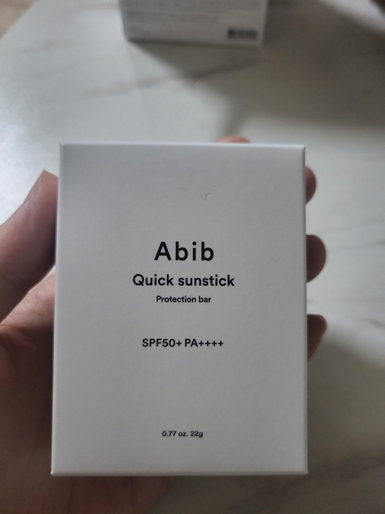 クイック サンスティック プロテクションバー/Abib /日焼け止めスティックを使ったクチコミ(1枚目)