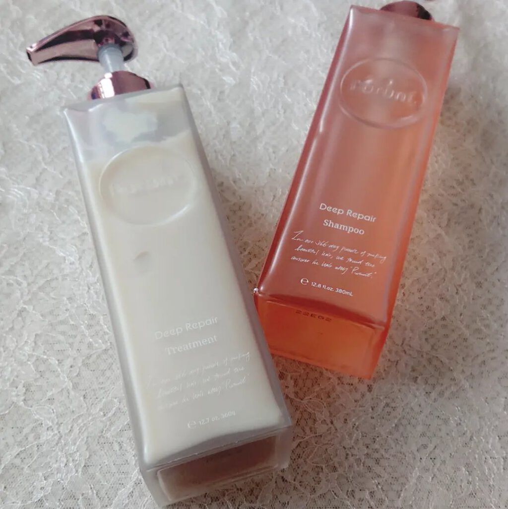 プルント ディープリペア美容液シャンプー／トリートメント/Purunt./市販シャンプーを使ったクチコミ（1枚目）