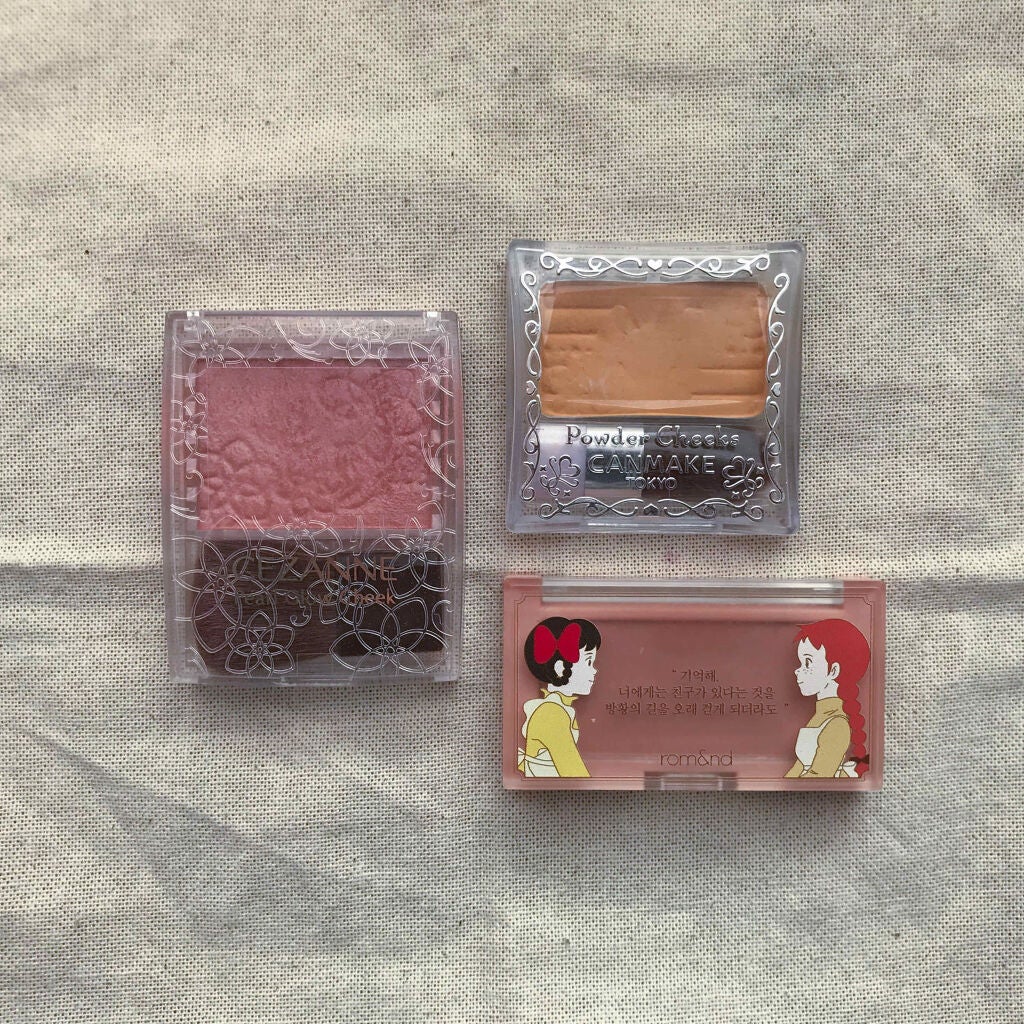 【旧品】パウダーチークス/キャンメイク/パウダーチークを使ったクチコミ(1枚目)