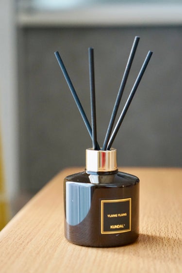 KUNDAL パフュームディフューザーのクチコミ「／
めちゃくちゃいい香り…♡
香りで空間をデザイン💐
＼


「空間を香りでデザインする」って.....」（2枚目）