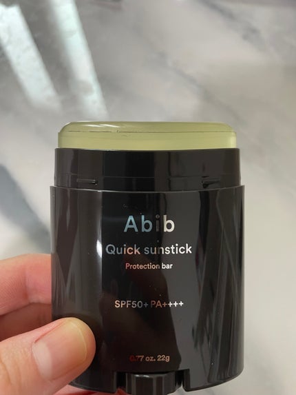 クイック サンスティック プロテクションバー/Abib /日焼け止めスティックを使ったクチコミ(7枚目)