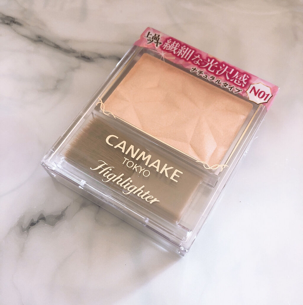 ハイライター/キャンメイク/パウダーハイライトを使ったクチコミ（2枚目）