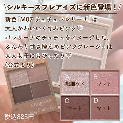 シルキースフレアイズ(マットタイプ)/キャンメイク/アイシャドウパレットを使ったクチコミ(2枚目)