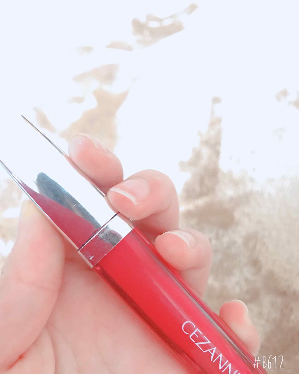 ジェルグロスリップ/CEZANNE/リップグロスを使ったクチコミ（1枚目）