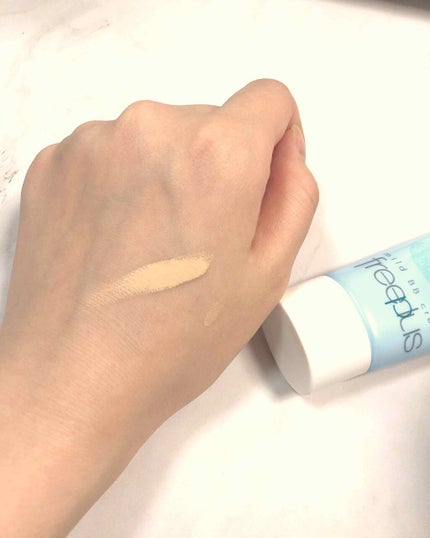 フリープラス マイルドBBクリームのクチコミ「フリープラスマイルドBBクリーム
花粉の時期で肌荒れしているので
肌を休めるためにBBクリー.....」(3枚目)