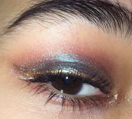 Glitter Loose Powder Make up Brighten Pigment Metallic Shimeer eye shadow/FOCALLURE/単色アイシャドウを使ったクチコミ(1枚目)