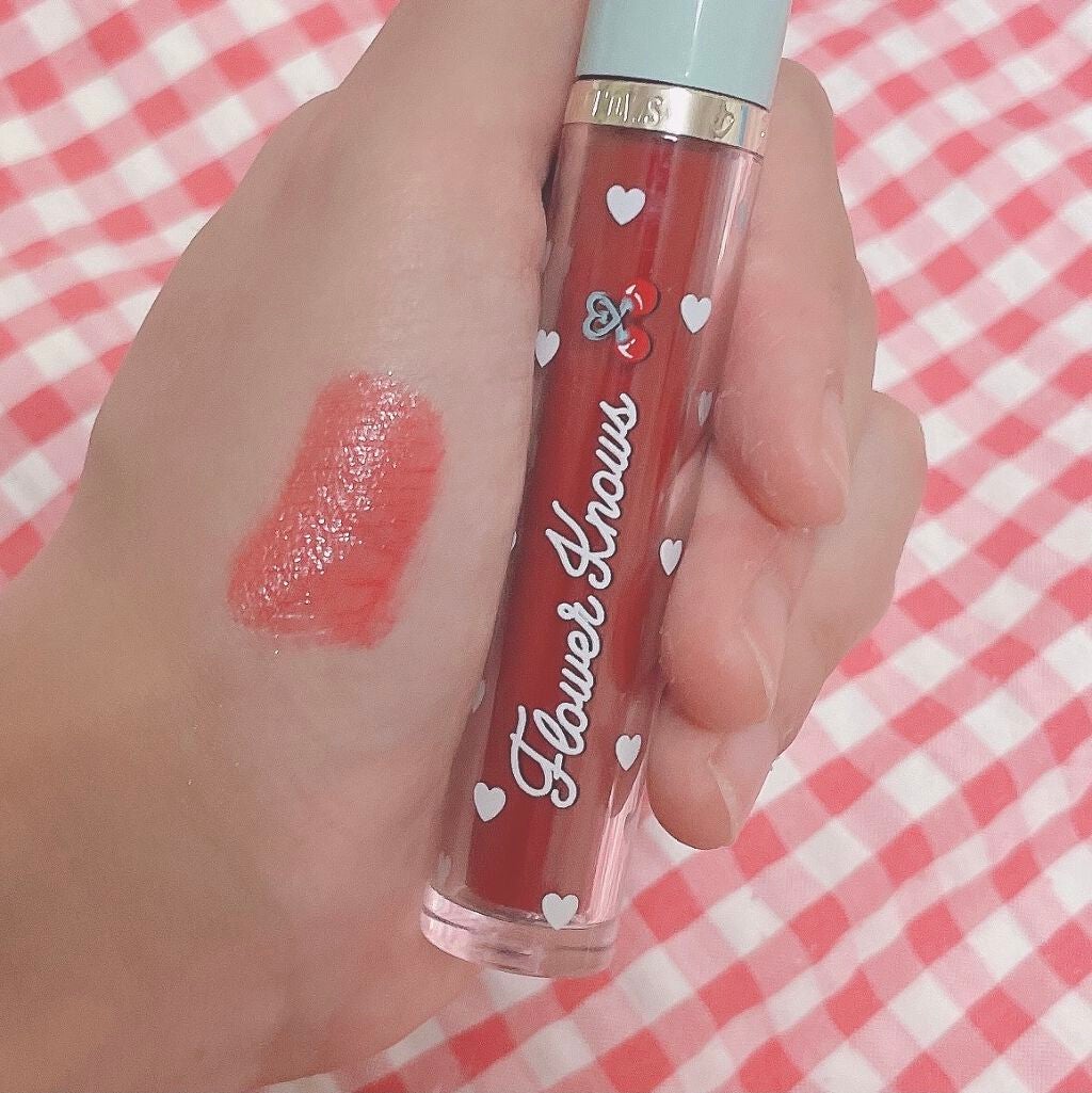 グリスニングウォータリングティント/FlowerKnows/リップティントを使ったクチコミ(3枚目)