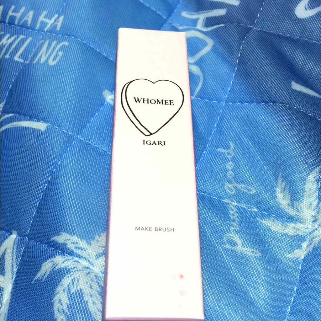 メイクブラシM 熊野筆/WHOMEE/メイクブラシを使ったクチコミ(2枚目)