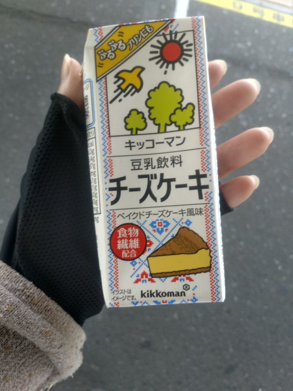 豆乳飲料 チーズケーキ 200ml/キッコーマン飲料/豆乳飲料を使ったクチコミ（1枚目）