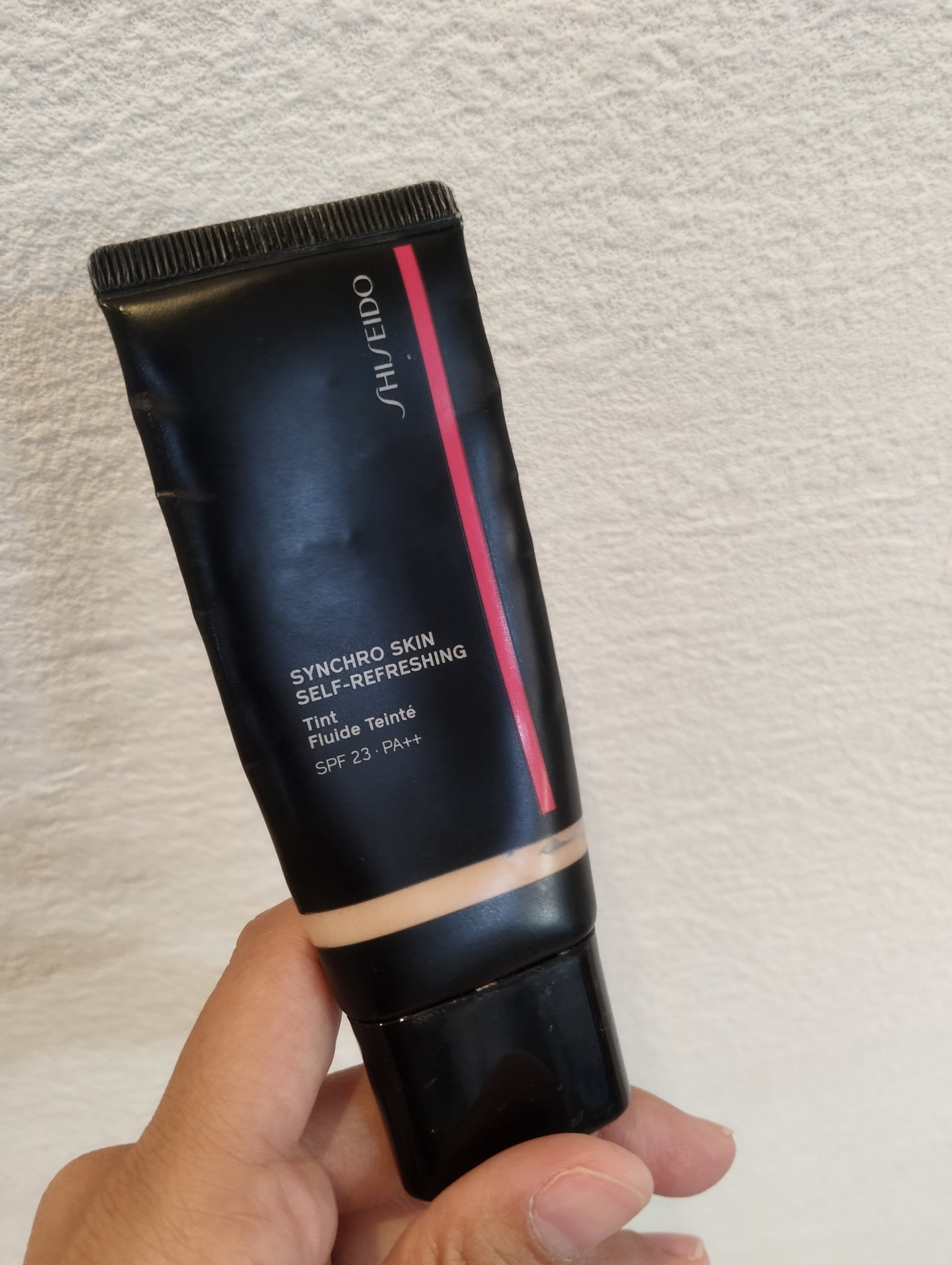 シンクロスキン セルフリフレッシング ティント/SHISEIDO/リキッドファンデーションを使ったクチコミ（1枚目）