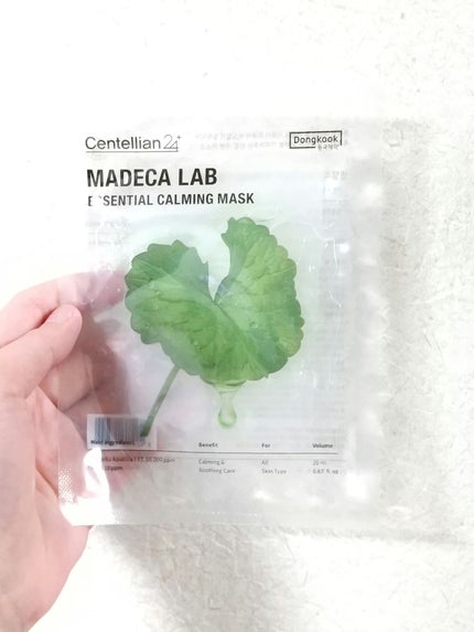 マデカラボ エッセンシャルカーミングマスク/センテリアン24/シートマスク・パックを使ったクチコミ(1枚目)