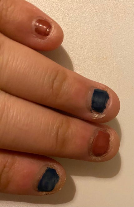 カラフルネイルズ N37 ターコイズブルー/キャンメイク/マニキュアを使ったクチコミ(1枚目)