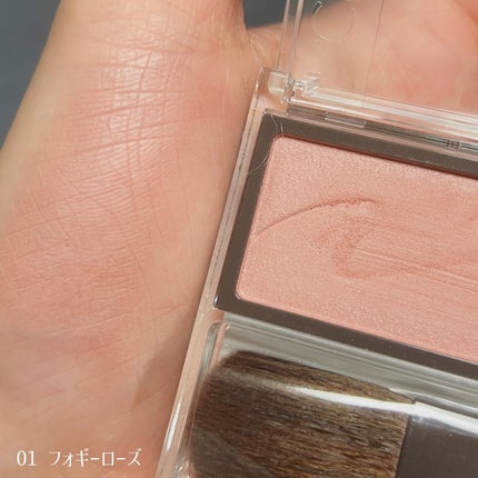 チークブラッシュ/CEZANNE/パウダーチークを使ったクチコミ(5枚目)