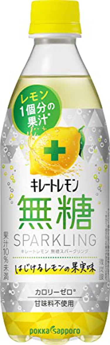 キレートレモン無糖スパークリング Pokka Sapporo (ポッカサッポロ)