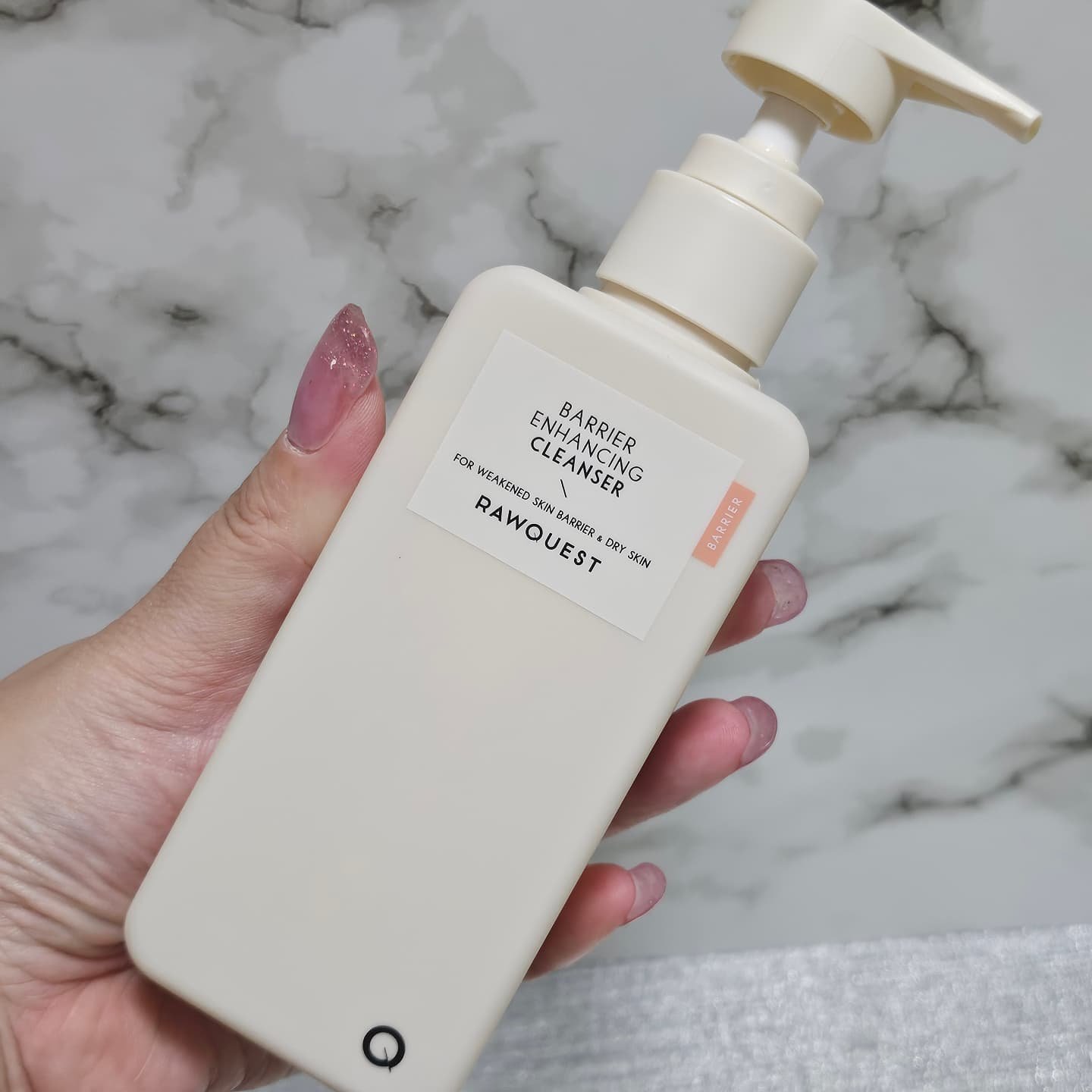 バリアエンハンシングクレンザー/RAWQUEST/クレンジングジェルを使ったクチコミ（2枚目）