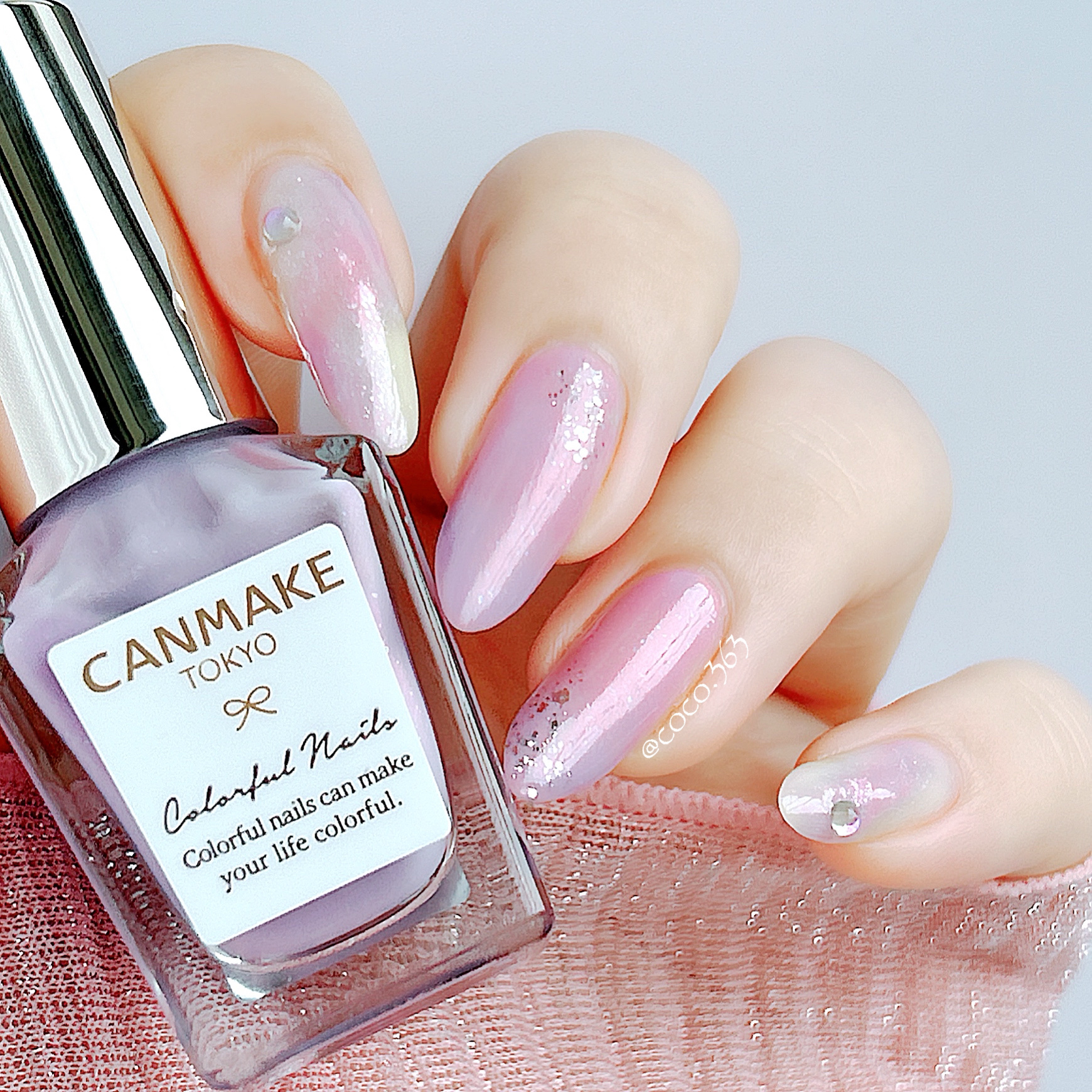カラフルネイルズ/キャンメイク/マニキュアを使ったクチコミ（3枚目）