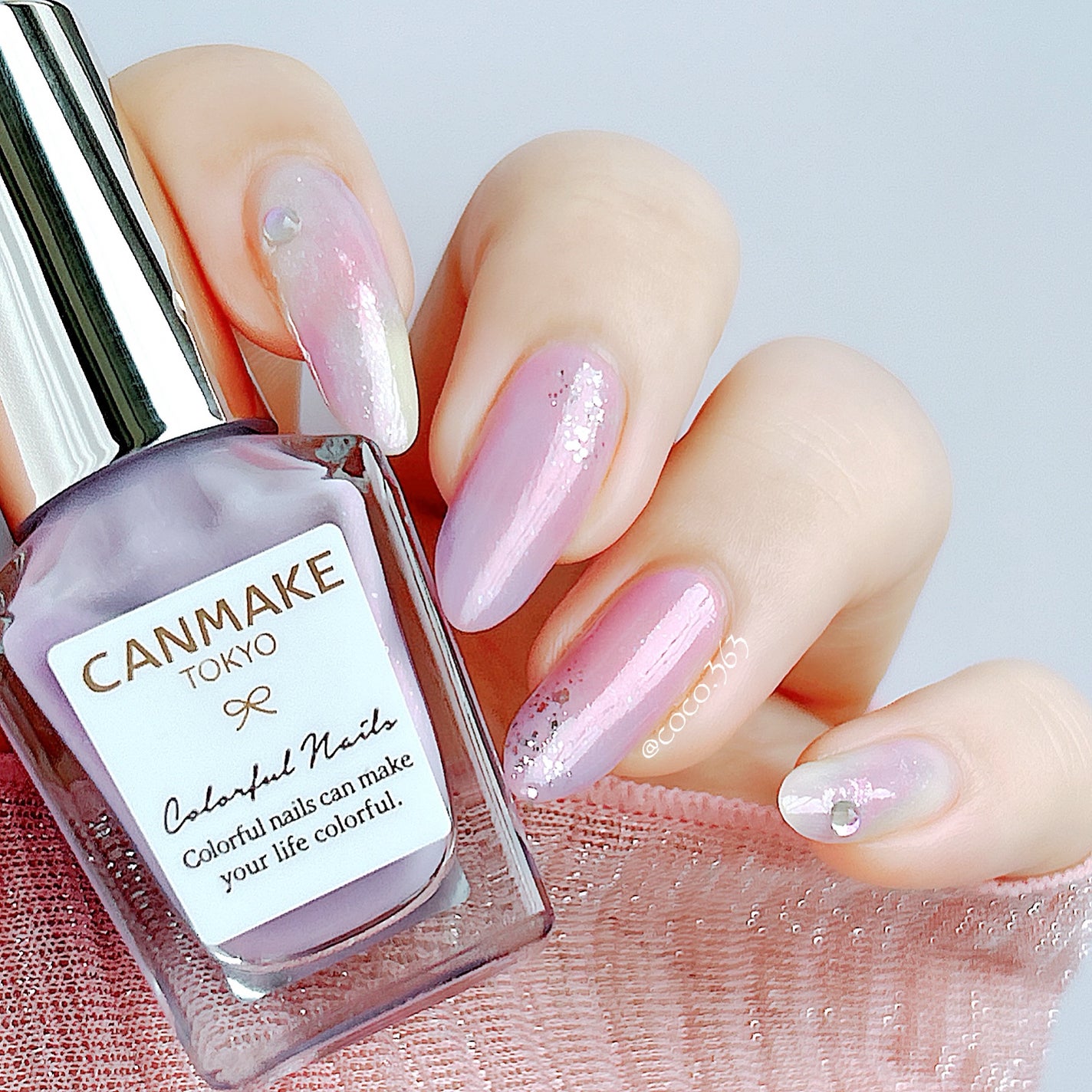 カラフルネイルズ/キャンメイク/マニキュアを使ったクチコミ(3枚目)