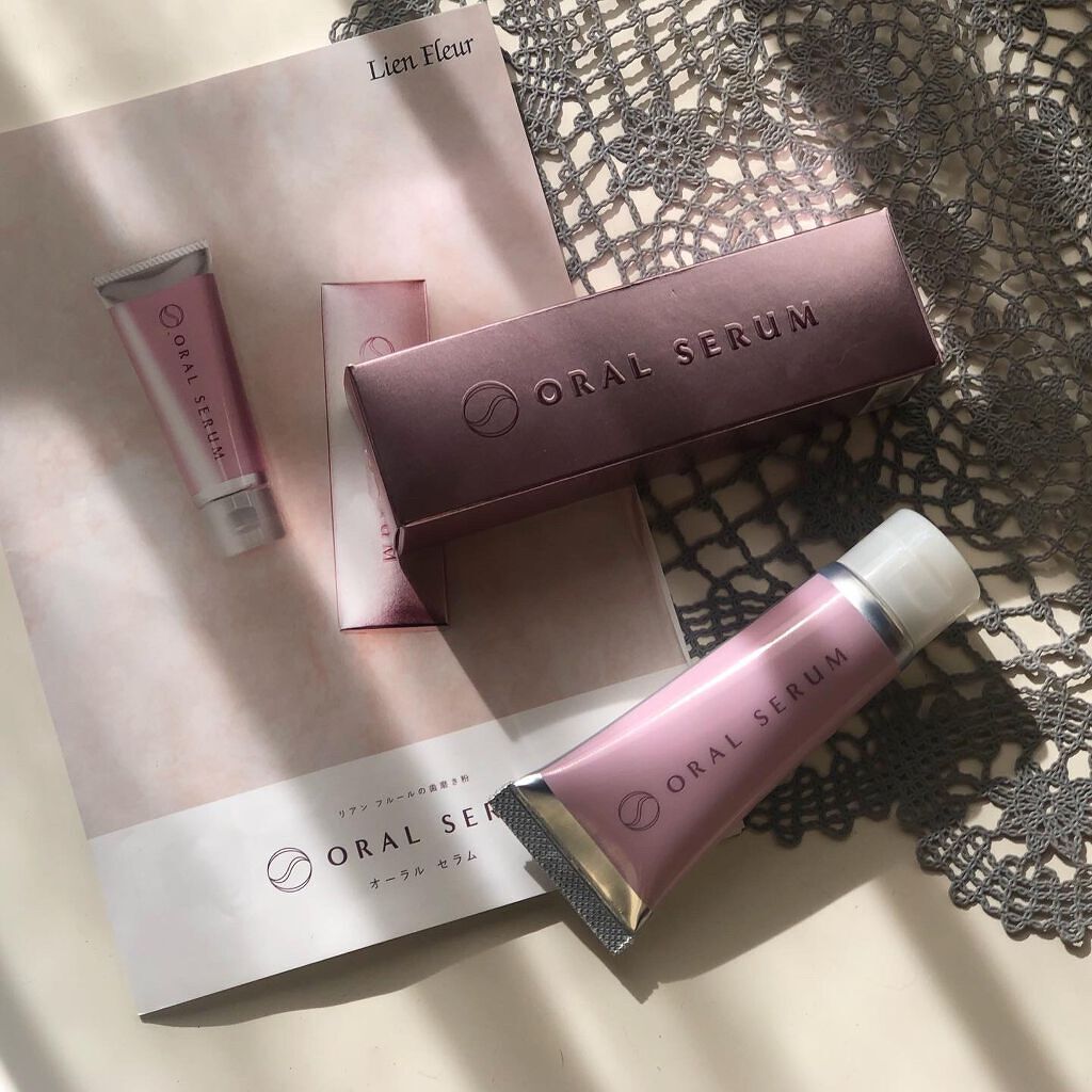 オーラル セラム/Lien Fleur/歯磨き粉を使ったクチコミ（2枚目）