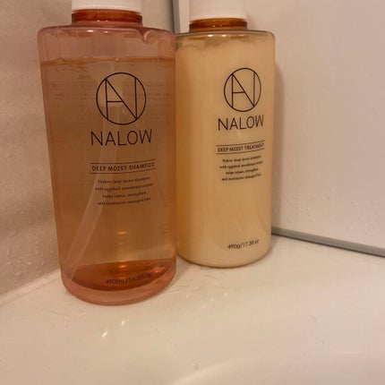 ディープモイスト シャンプー/トリートメント/NALOW/市販シャンプーを使ったクチコミ(1枚目)