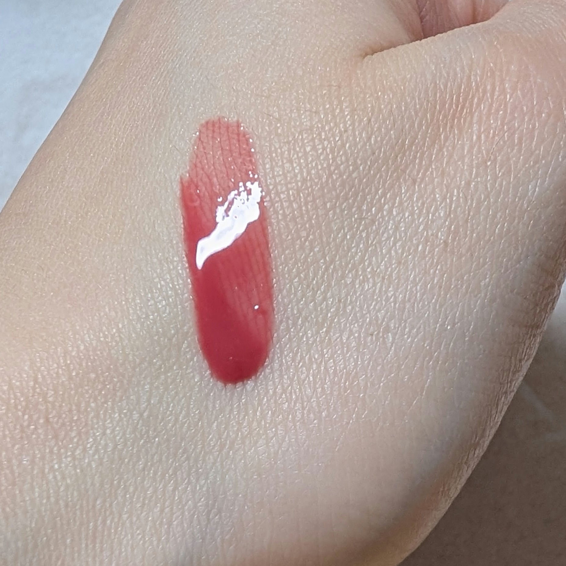 インク グラスティング リップ グロス/PERIPERA/リップグロスを使ったクチコミ（3枚目）