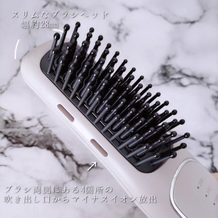 充電式 スタイリング ヒーターブラシ/FESTINO/ヒートブラシを使ったクチコミ(8枚目)