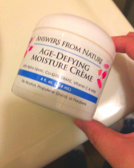 age defying moisture creme/ANSWERS FROM NATURE/フェイスクリームを使ったクチコミ(1枚目)