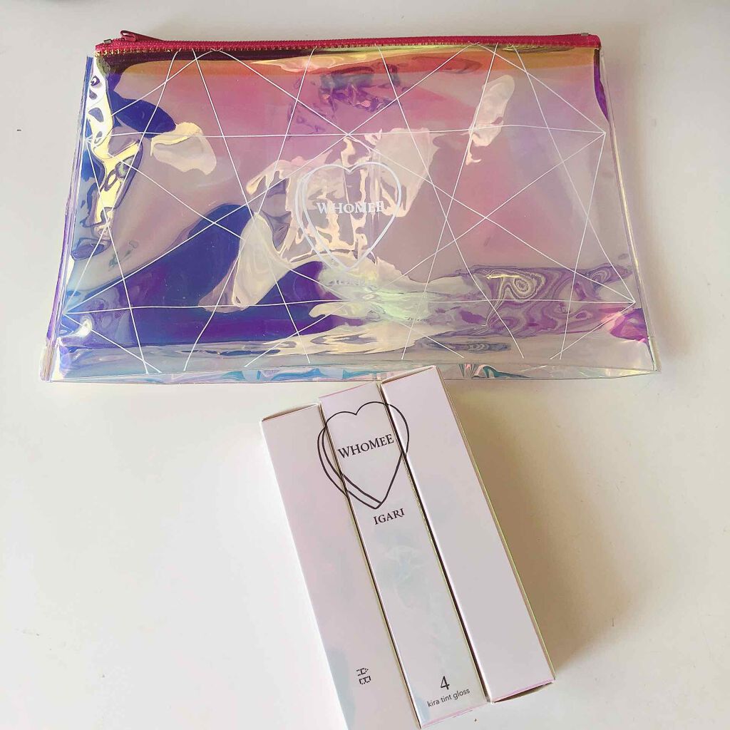 キラティントグロス/WHOMEE/リップティントを使ったクチコミ(4枚目)