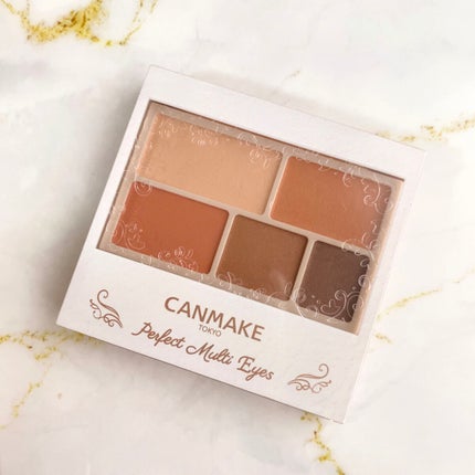 パーフェクトマルチアイズ/キャンメイク/アイシャドウパレットを使ったクチコミ(3枚目)