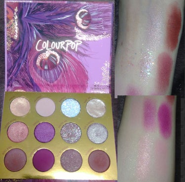 BYE BYE BIRDIE/ColourPop/アイシャドウパレットを使ったクチコミ（1枚目）