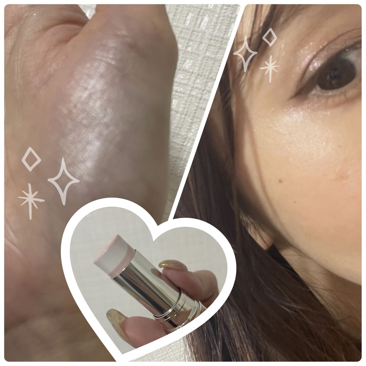 キャッチライトスティック ピンク/IPSA/スティックハイライトを使ったクチコミ（2枚目）