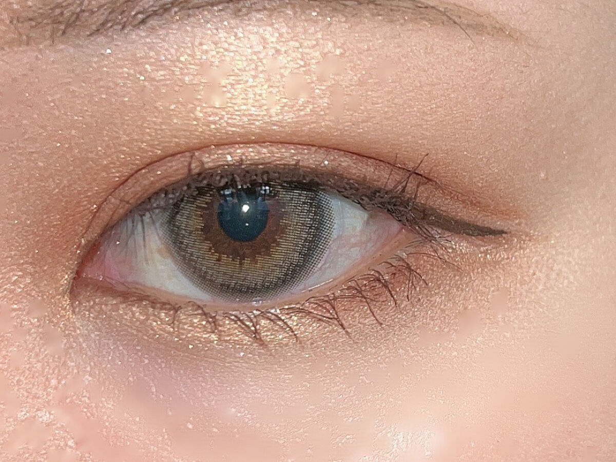 パレットアイシャドウ サンライズブラウン/＆be/アイシャドウパレットを使ったクチコミ（2枚目）