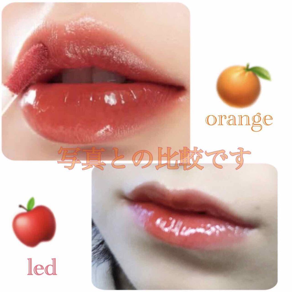 グラスティングウォーターティント/rom&nd/リップティントを使ったクチコミ（3枚目）