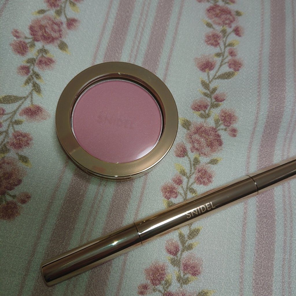 パウダー ブラッシュ 01 Cotton Candy/SNIDEL BEAUTY/パウダーチークを使ったクチコミ（1枚目）