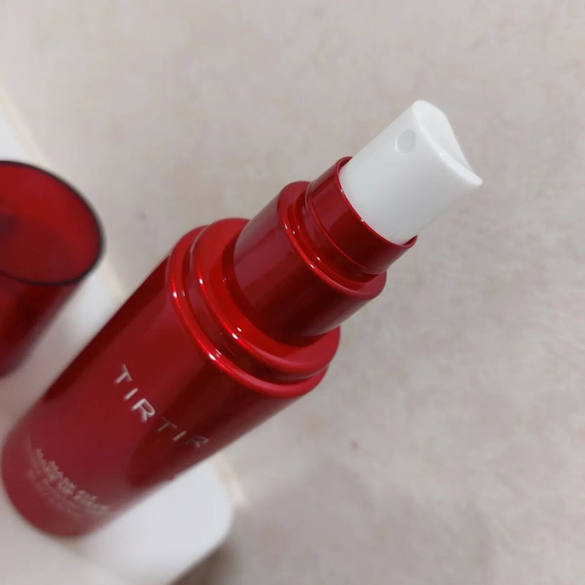 マスクフィット メイクアップフィクサー/TIRTIR(ティルティル)/フィックスミストを使ったクチコミ（2枚目）