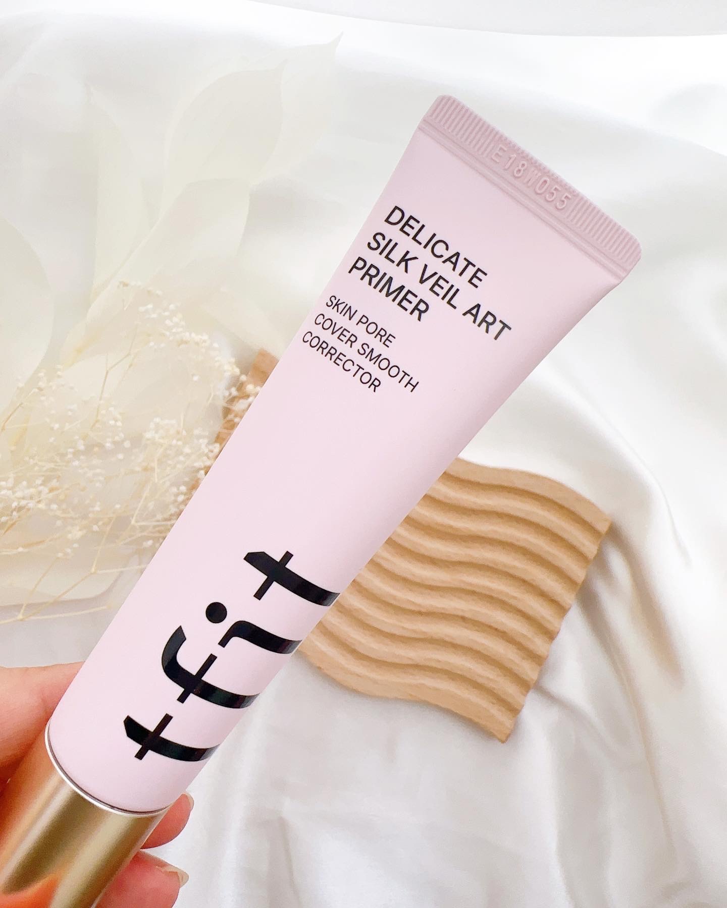 デリケートシルクベールアートプライマー/TFIT/化粧下地を使ったクチコミ（2枚目）