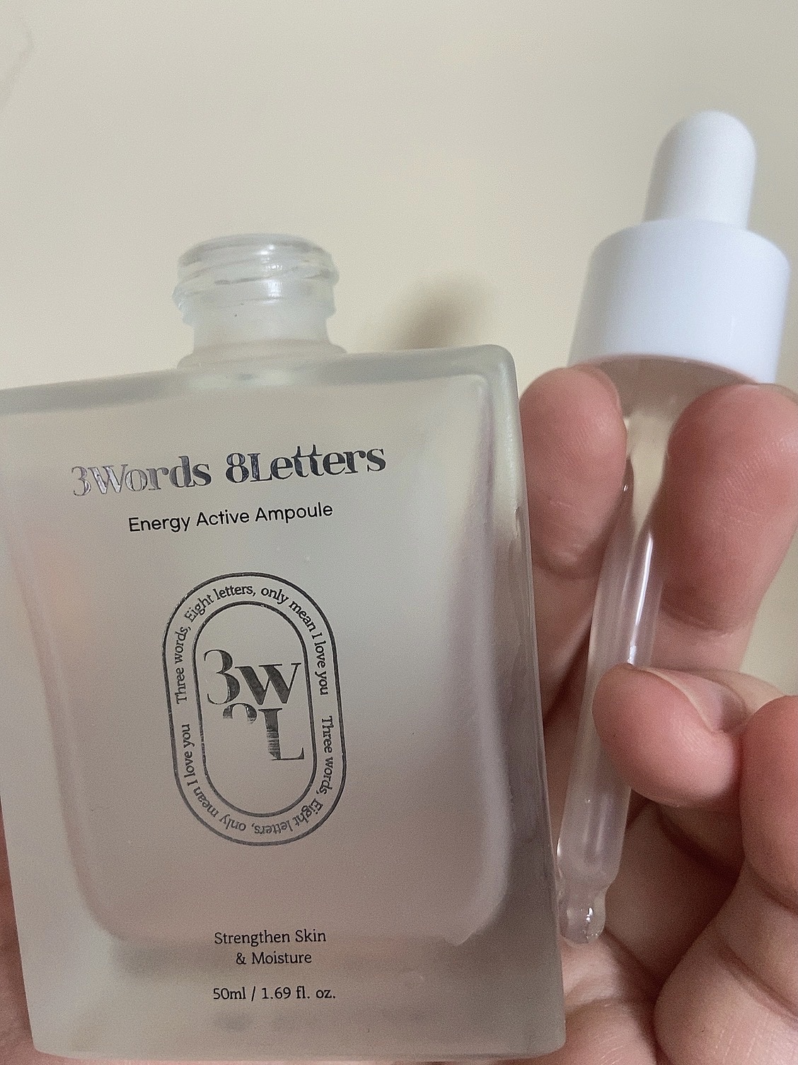 エナジーアクティブセラム/3Words 8Letters/美容液を使ったクチコミ（1枚目）