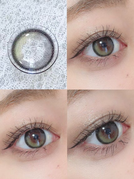 ごんす@YouTube始めました on LIPS 「《オリーブ×グレーカラコン❤︎》くっきりと大人っぽく盛れるナチ..」(7枚目)