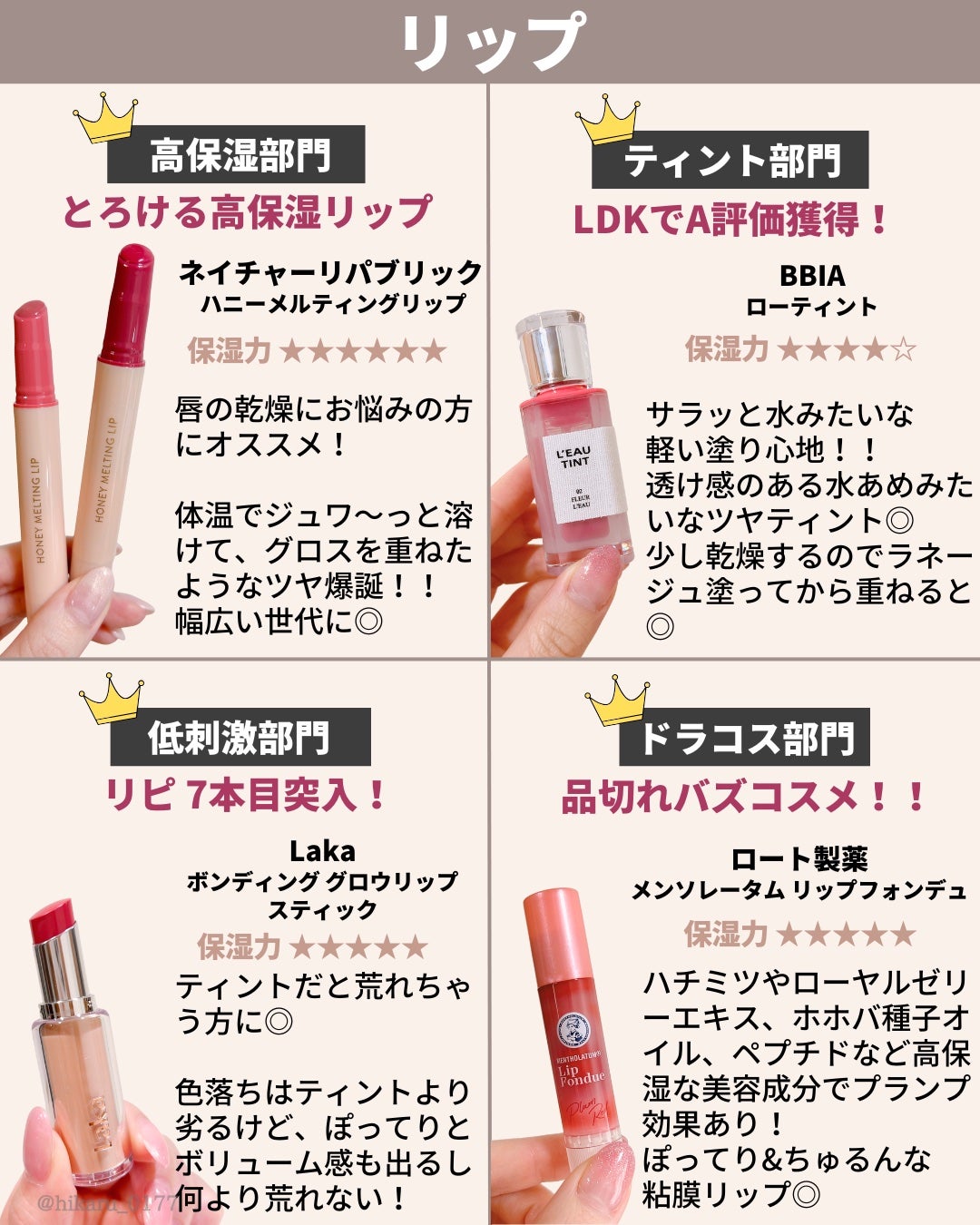 ひかる|肌悩み・成分・効果重視のスキンケア🌷 on LIPS 「ベスコス2024🏆メイク編💄/コスメマニアのひかるが2024に..」(6枚目)