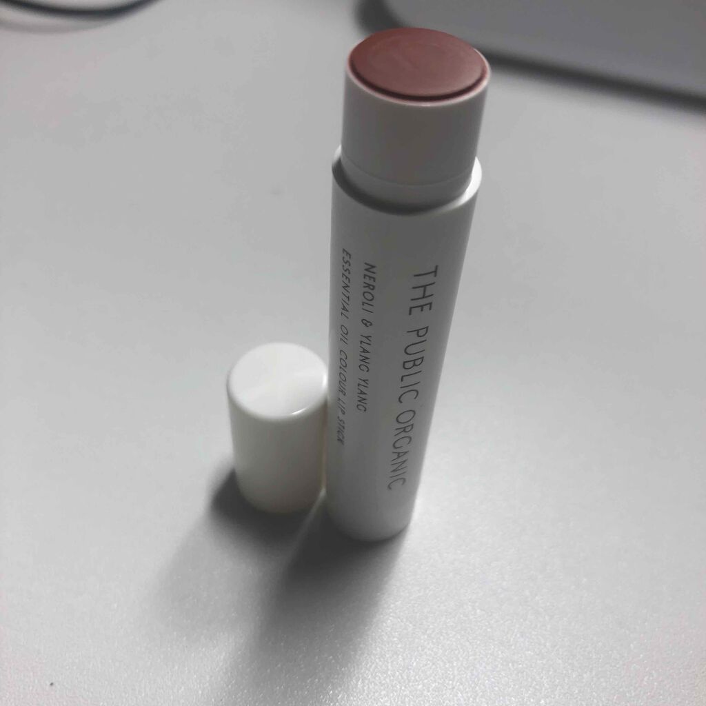 オーガニック認証 精油カラーリップスティック/THE PUBLIC ORGANIC/口紅を使ったクチコミ(2枚目)