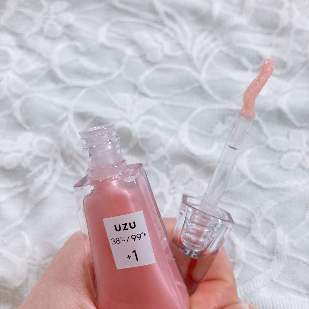 38°C / 99°F リップトリートメント (リップ美容液) +1 SHEER-PINK/UZU BY FLOWFUSHI/リップケアを使ったクチコミ（3枚目）