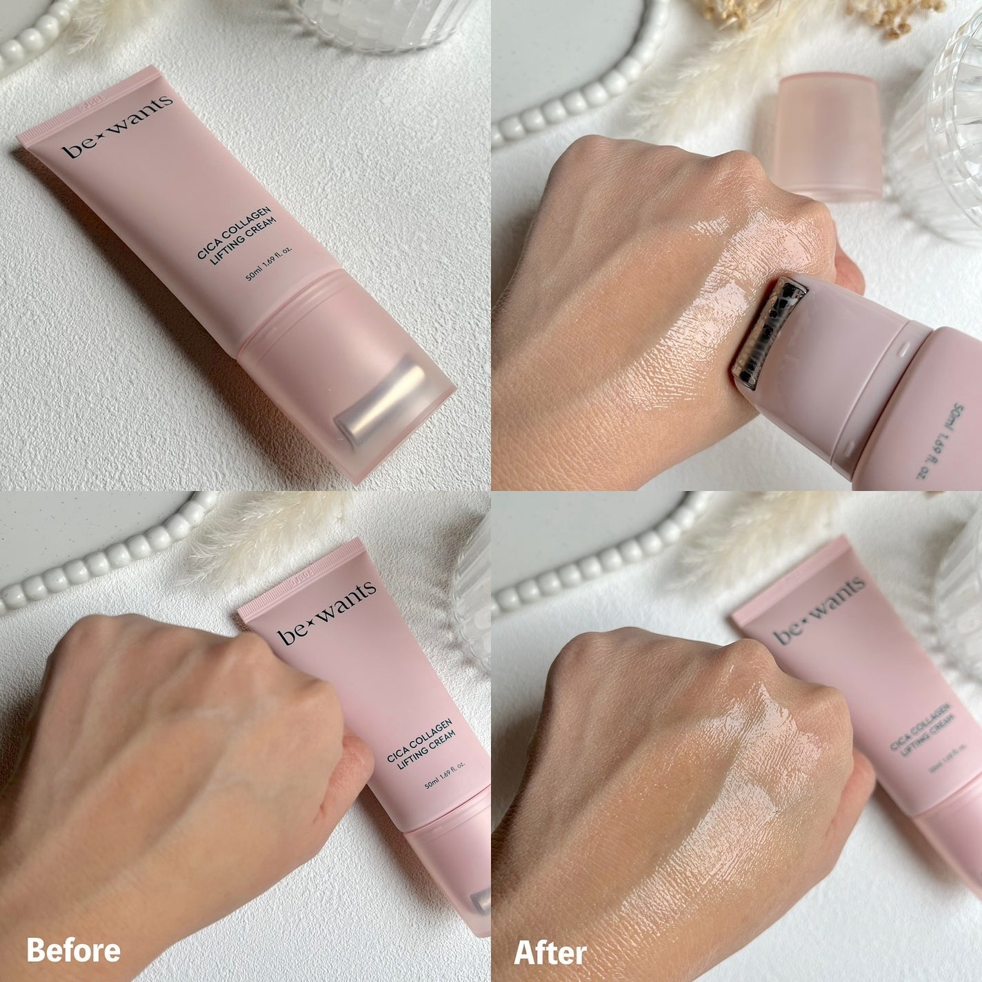 シカコラーゲンリフティングクリーム/be wants/フェイスクリームを使ったクチコミ(7枚目)