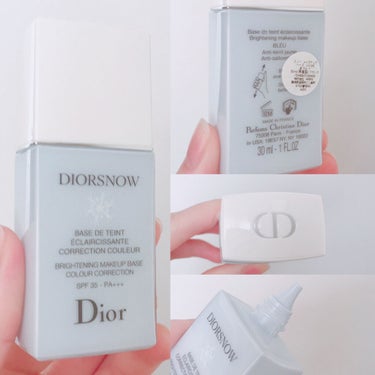 スノー メイクアップ ベース UV35 SPF35／PA+++/Dior/化粧下地を使ったクチコミ（3枚目）