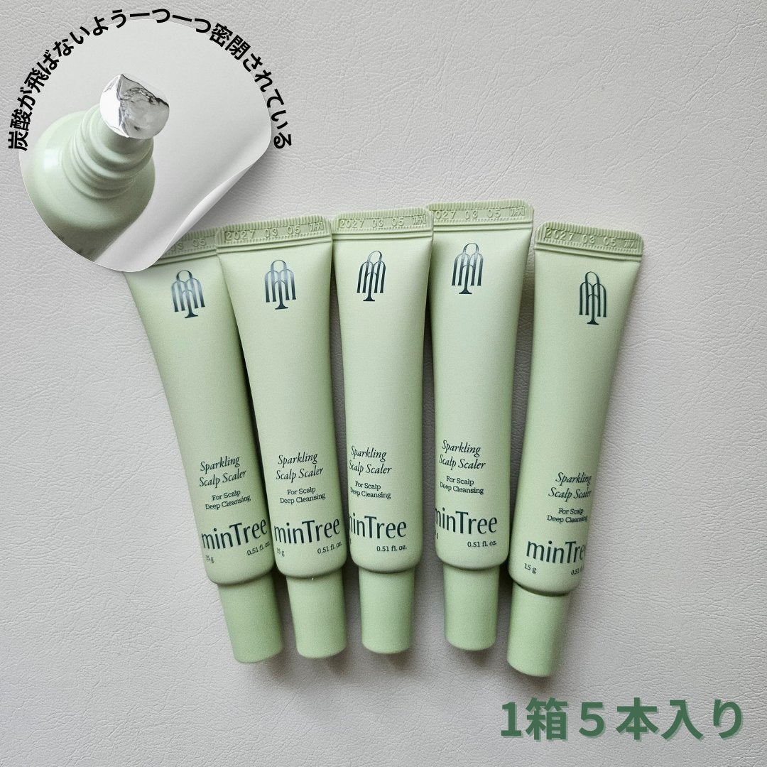 スパークリングスカルプスケーラー/ミンツリー/頭皮ケアを使ったクチコミ(2枚目)