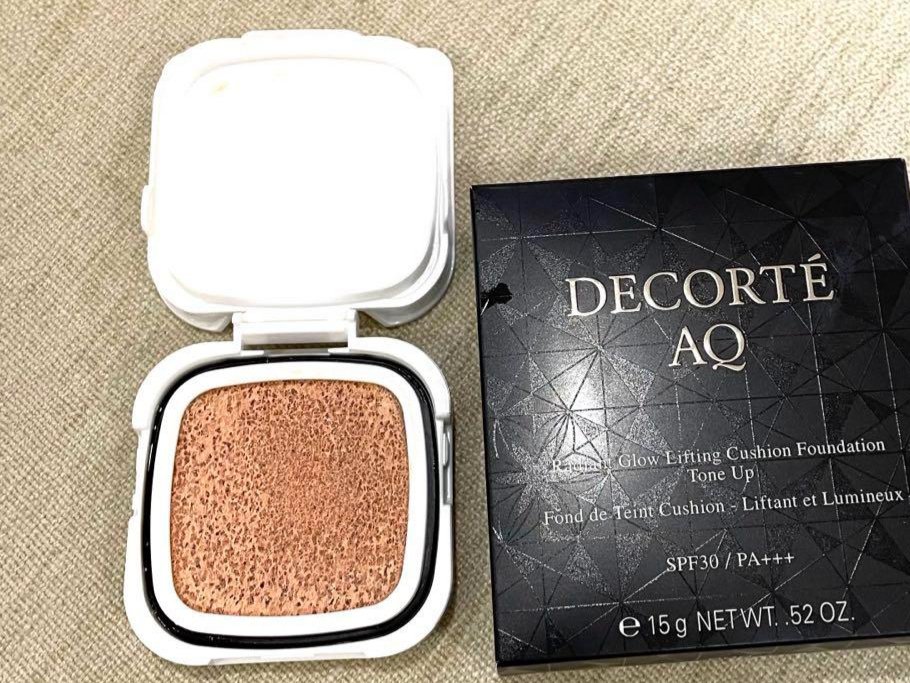 ハムの百福のクチコミ「DECORTÉ　AQ  スキン フォルミング クッションファンデーション トーン アップ

【.....」（1枚目）